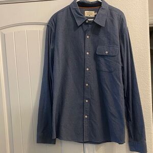 The Normal Brand Men's Fairbank Chamois in Waterloo Button-Up Shirt, 2XL